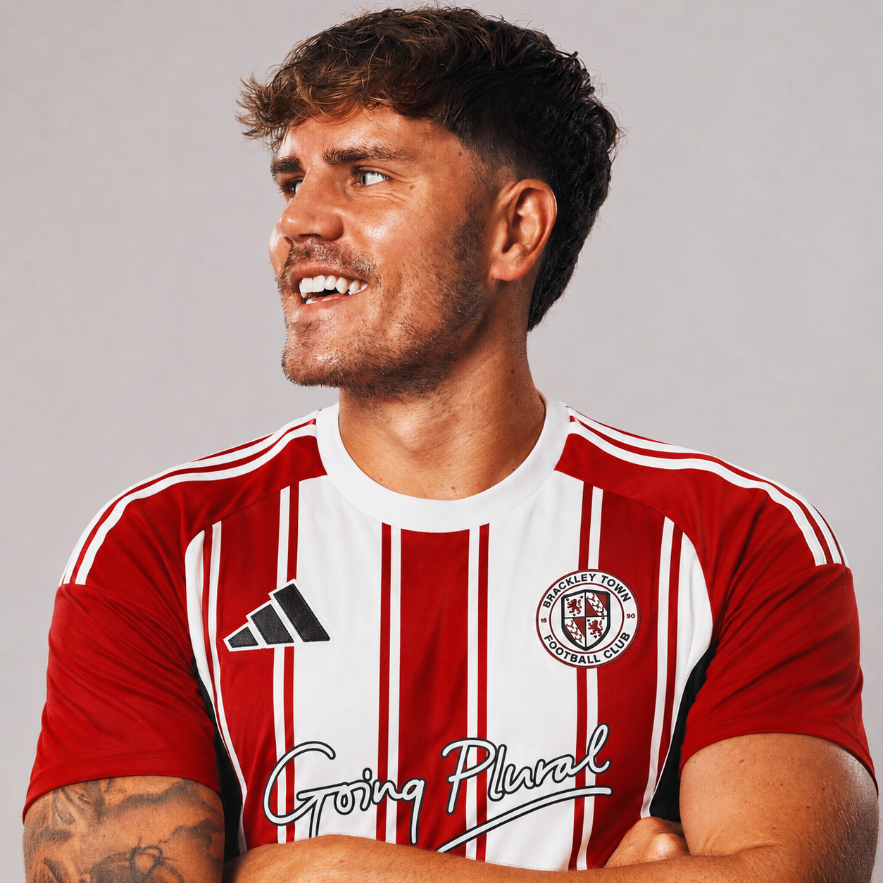 Brackley Town FC official home shirt 2026/27 by Adidas, available in adult and junior sizes"  Remember to check it's saved correctly given the issue we saw earlier. Anything else?
