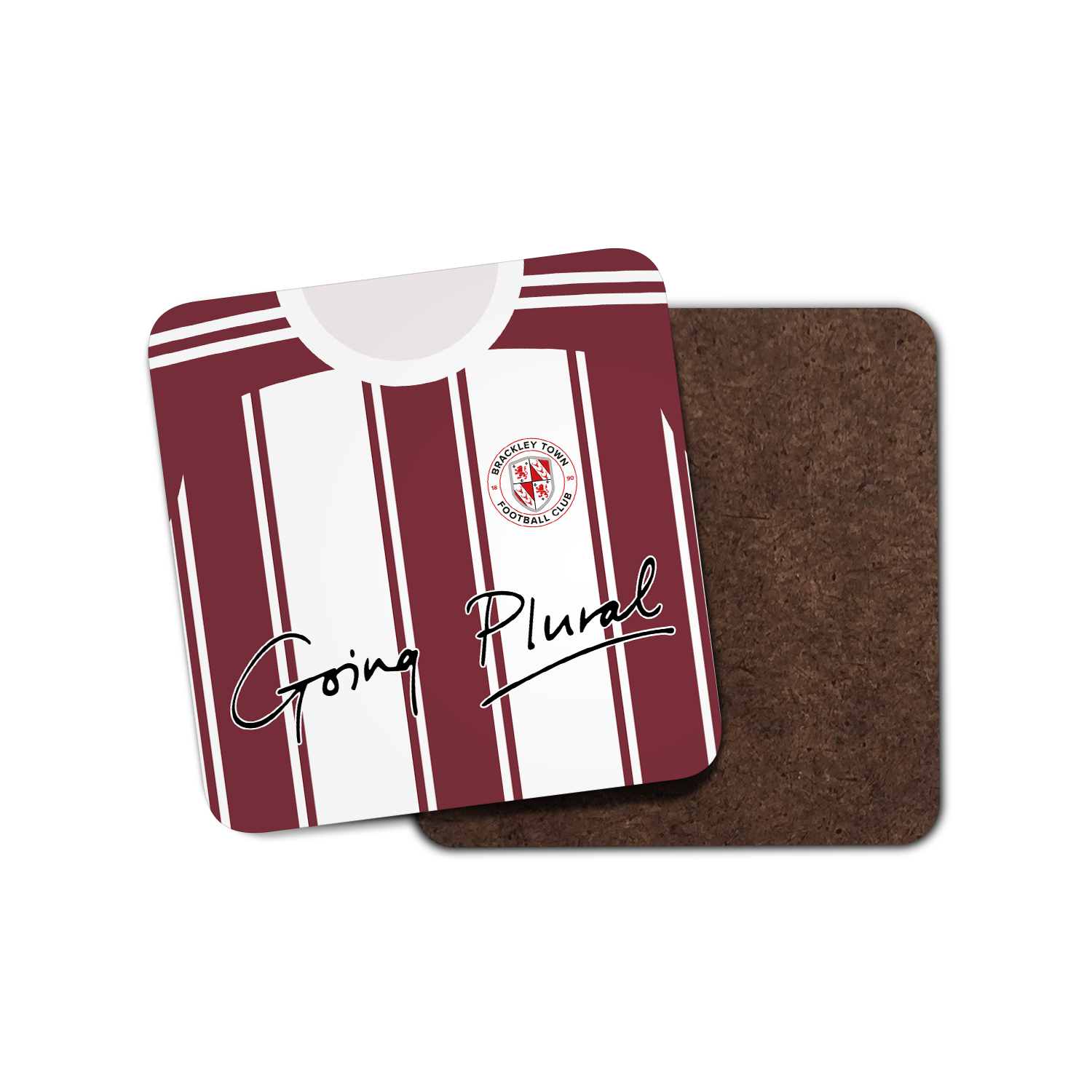 Brackley Town 26/27 Home Kit Coaster