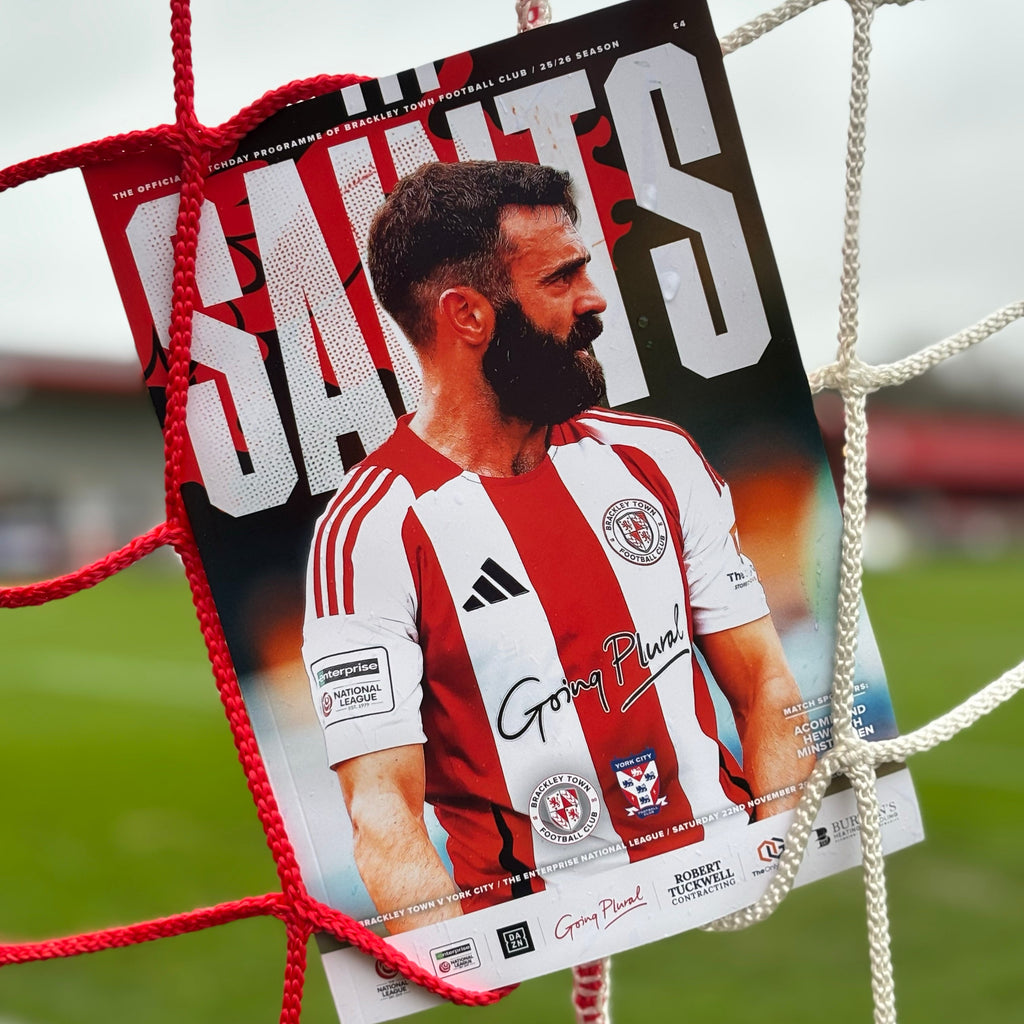 Brackley Town v York City 25/26 Match day Programme