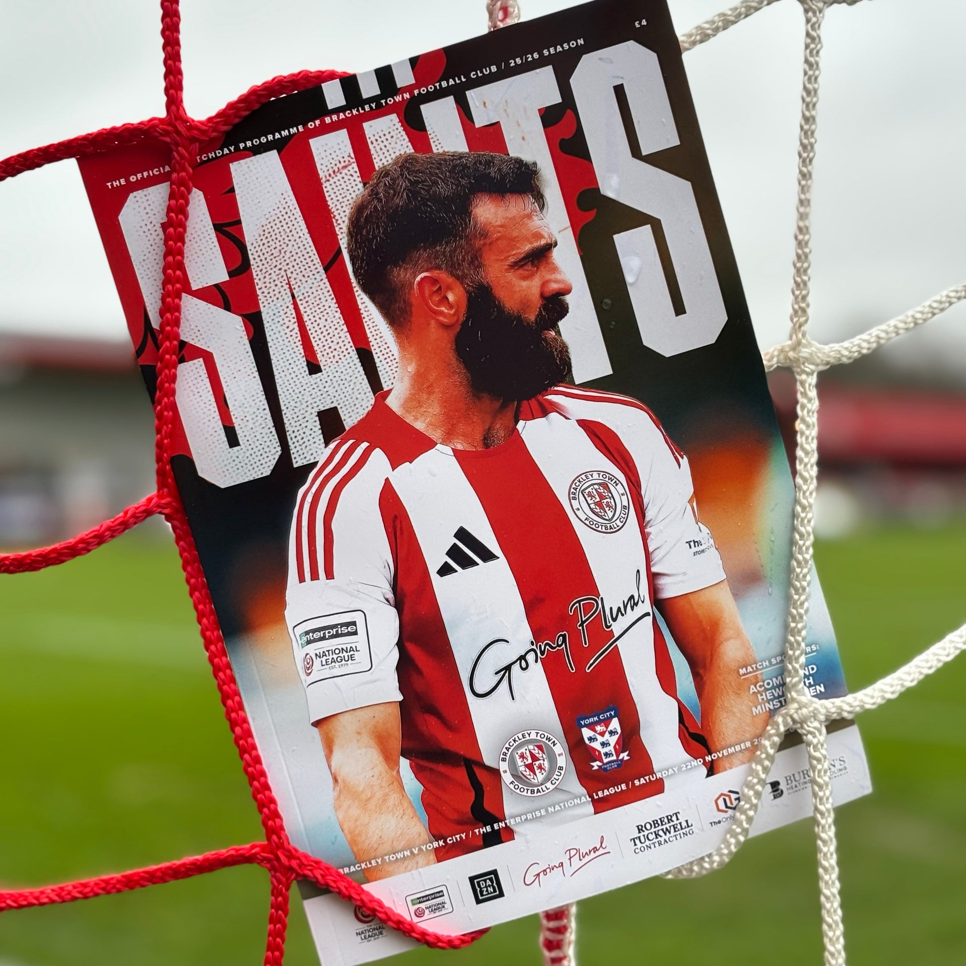 Brackley Town v York City 25/26 Match day Programme