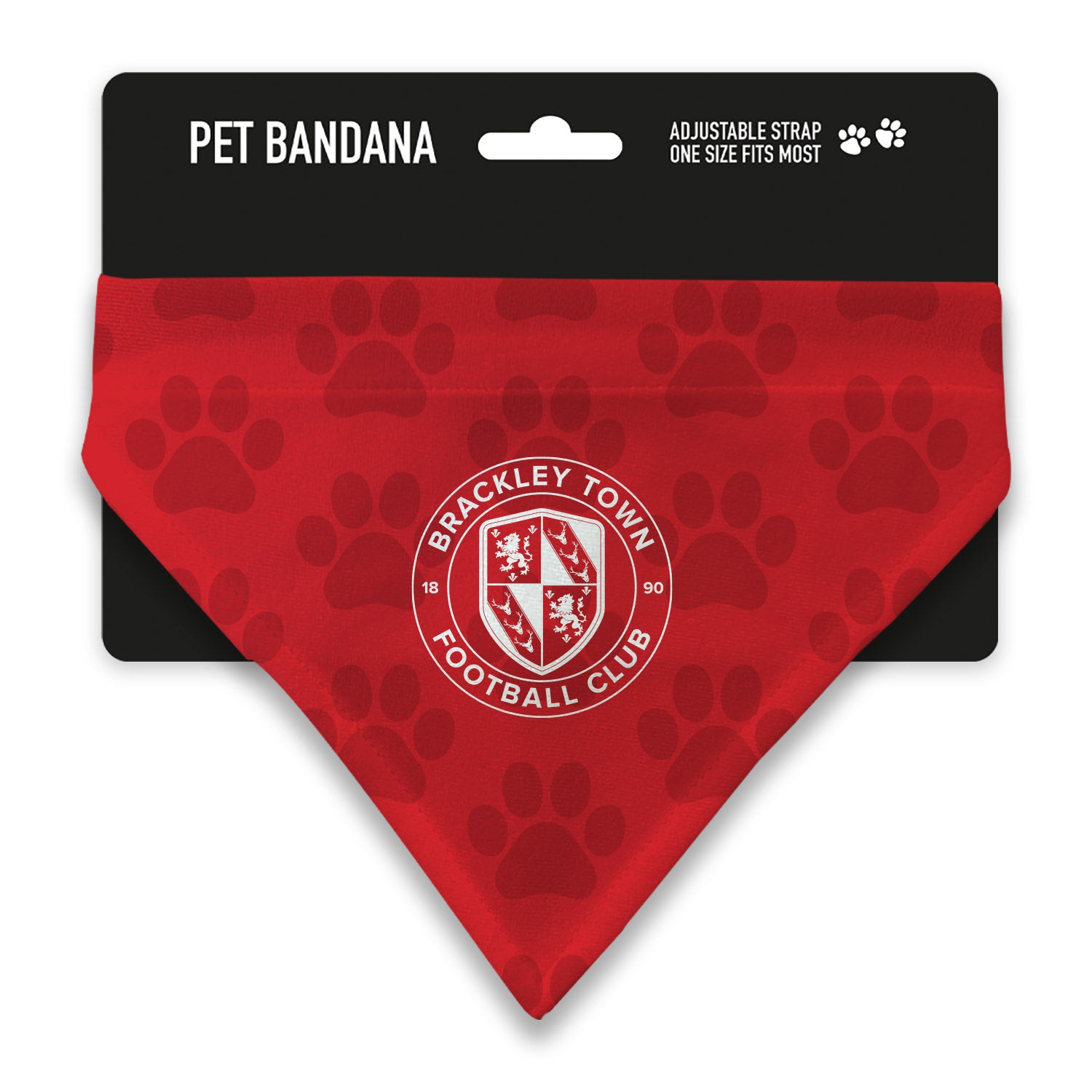 Red Crest Pet Bandana
