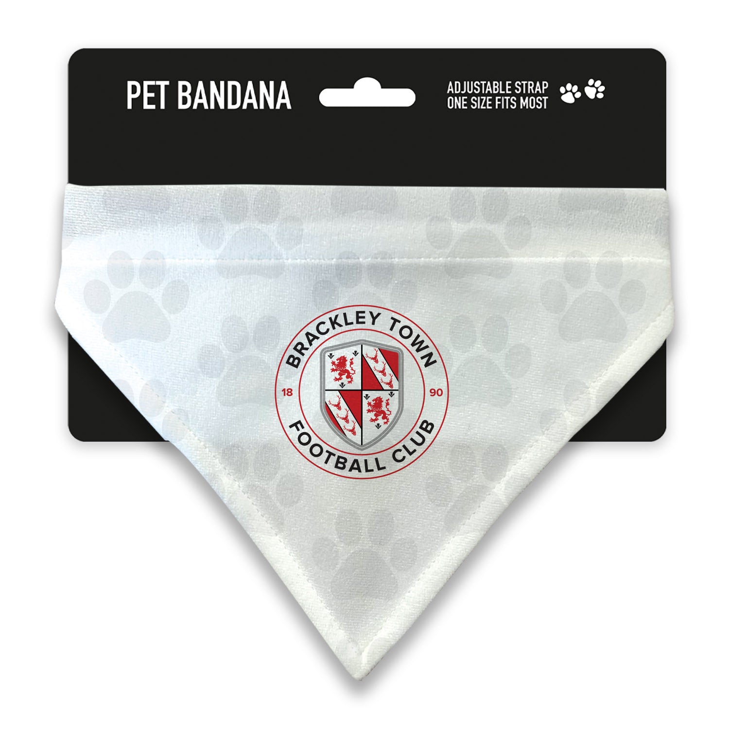 White Crest Pet Bandana
